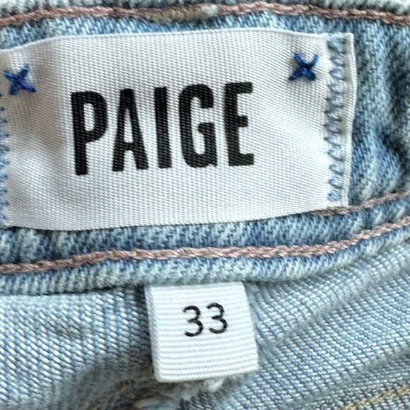 PAIGE cutoff denim short - Picture 6 of 6